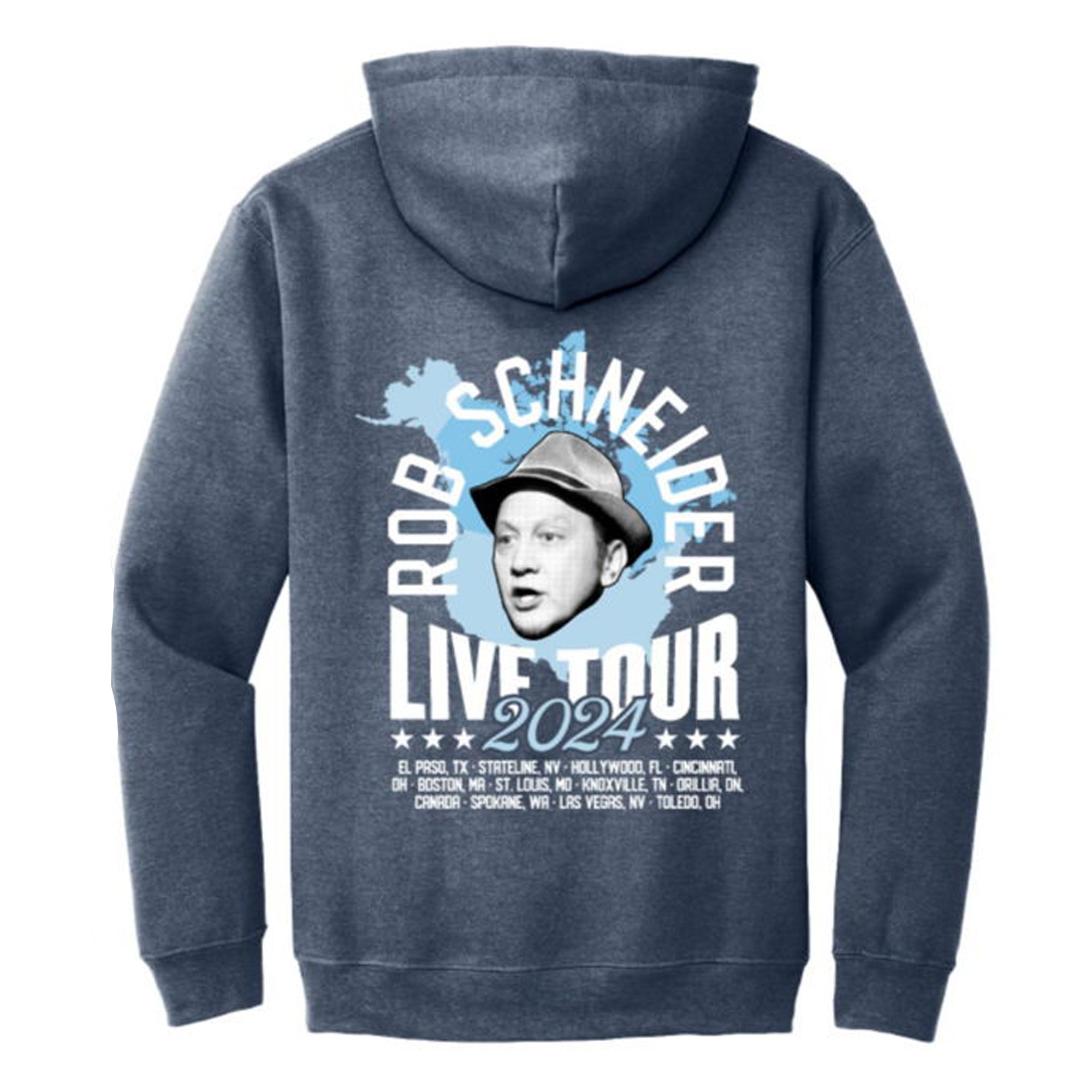 Rob Schneider Live Tour 2024 Hoodie